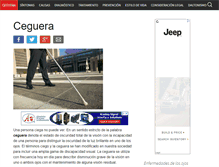 Tablet Screenshot of ceguera.net